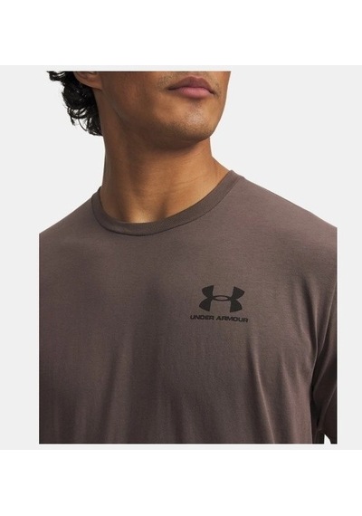 Under Armour Ua M Sportstyle Lc Ss Erkek T-shirt 1326799-200 Kahverengi