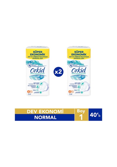 Extra Hassas Koruma Normal Süper Ekonomik Paket 40 Ped  (20 x2) B