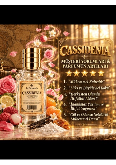 Lé Sensuals Cassidenia Niş Kadın Parfüm EDP 50 ML