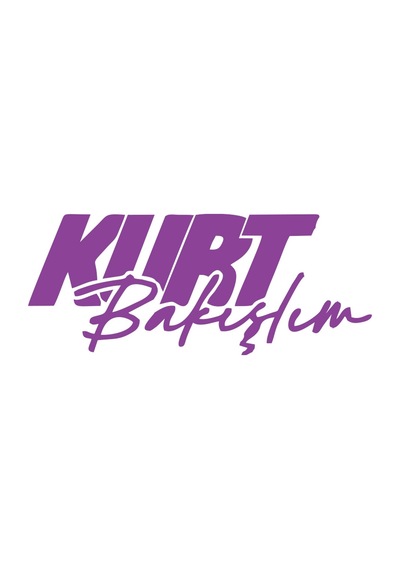 Kurt Bakışlım Araba Sticker 17x17 Cm Mor