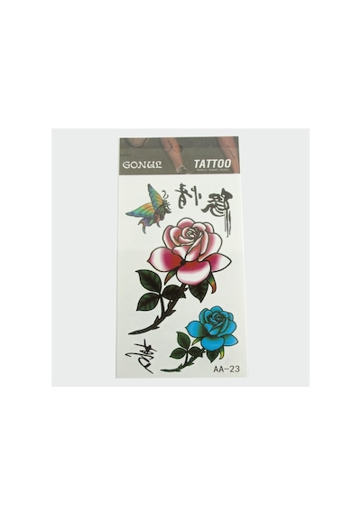 Gül Tattoo Dövme Sticker 73828417