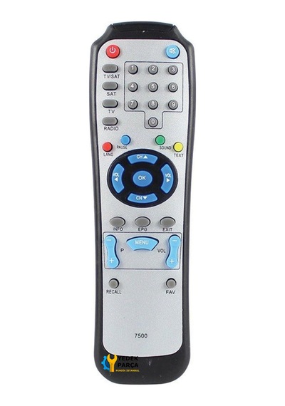 Next Uyumlu 7500 Fta 7500 Cı 8500 Cı Uydu Alıcı Kumandası