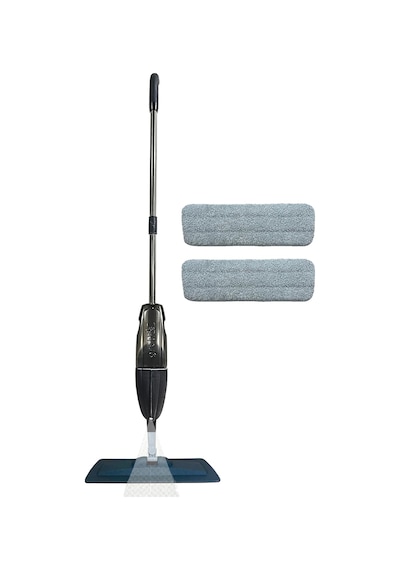 Grothe Wipe Sprey Mop Gri 2 Mop Bezli Tıpasız Sistem 700 Cc Su Hazneli Mikrofiber Parke Mermer Fayans İçin Üretici Ga