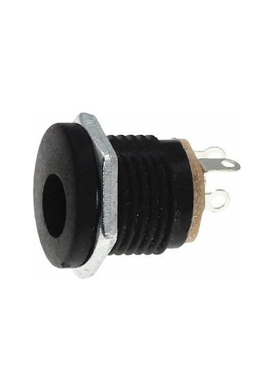 5.5X 2.1Mm Plastik Dc Güç Soketi Panel Montaj Power Jack Adaptör