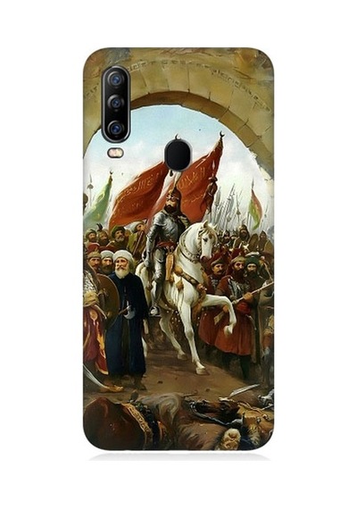 General Mobile Gm 20 Pro Uyumlu Fatih Sultan Mehmet İstanbul Desenli Silikon Kılıf