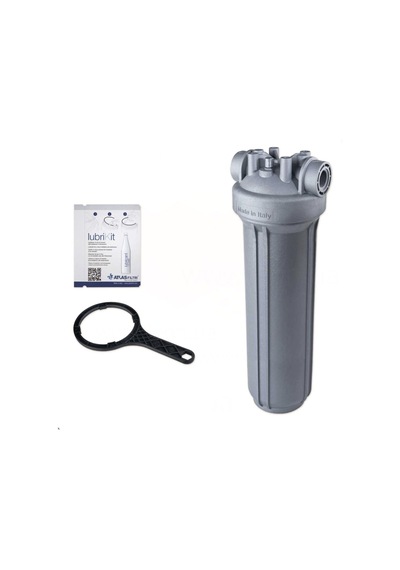 Atlas Filtre Kabı 20'' Big Blue Housing 1'' Bağlantılı - Siyah Ra1800718