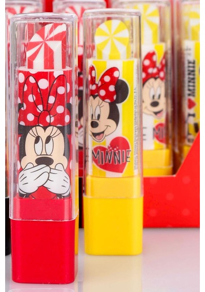 Dekommus İle Lisanslı Mınnıe Mouse "2 Adet" Ruj Silgi Altın