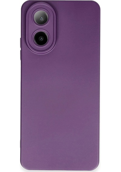 Uryport Oppo A38 Kılıf Nano İçi Kadife Silikon - Mor