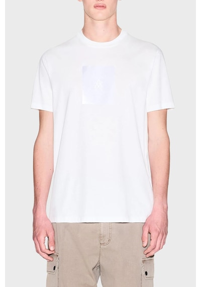 Armani Exchange Erkek T Shirt Xm002213 Af10356 U0009 Beyaz Beyaz