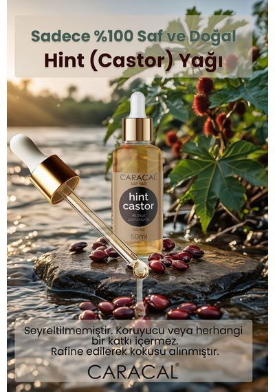 Caracal Hint Yağı 50 Ml %100 Saf Doğal
