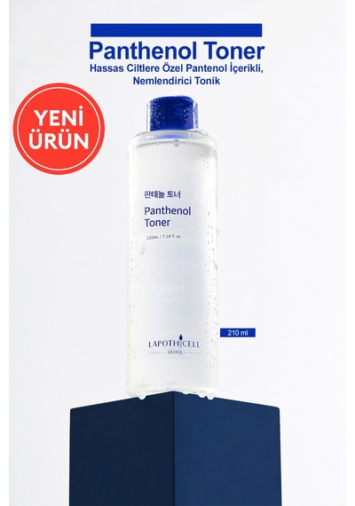 Hassas Ciltlere Özel Pantenol İçerikli, Nemlendirici Tonik Lapothıcell Panthenol Toner