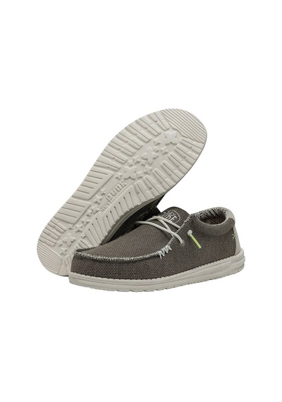 Hey Dude Wally Erkek Sneaker 40003 Flannel Grey/olive Grey
