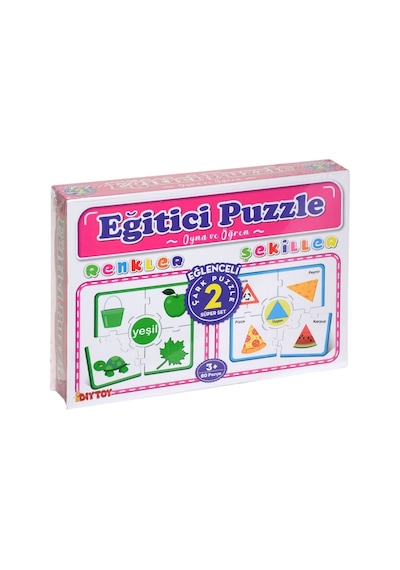 7194 Diytoy Çark Puzzle   Renkler