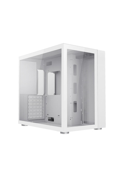 SNT Warzone II Midi Tower 7x120 MM Argb Uzaktan Kumanda Atx Beyaz Gaming Kasa