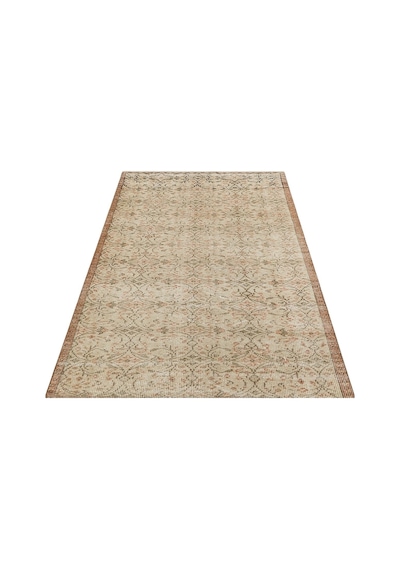 Vintage Eskitme El Dokuma Halı 126 X 208 Cm 9874