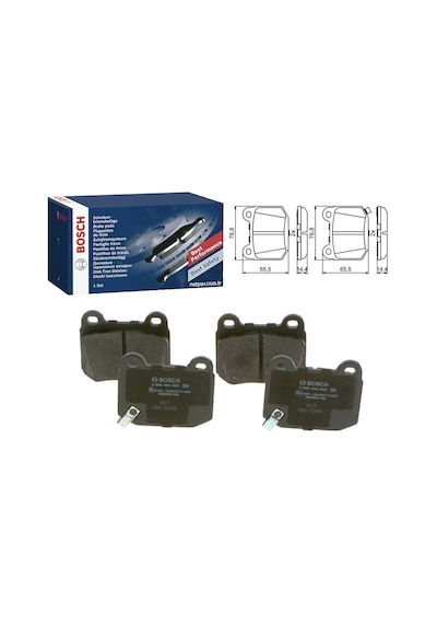Subaru Forester 2.0td 2012-2019 Bosch Arka Balata Netpar21580