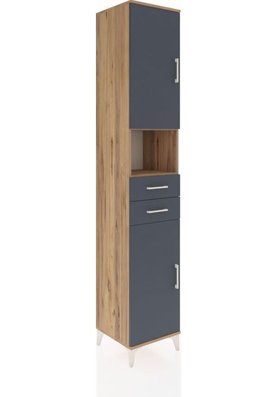 Hyperion Dolap 5 Raflı 2 Çekmeceli 2 Kapaklı 44x44x243 Çam-an... Çam Hyperion Dolap 5 Raflı 2 Çekmeceli 2 Kapaklı 44x44x243 Çam-an... Çam