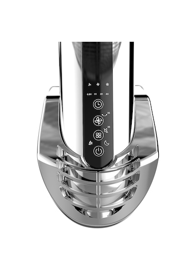 45 Cm Uzaktan Kumandalı Duvar Vantilatörü 55w Krom Metal Gövde Lcd Ekranlı 3 Kademeli Hız Ayarlı 70 Salınımlı