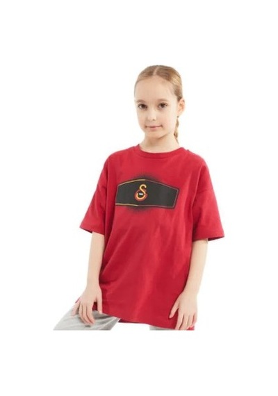 Galatasaray Lisanslı Kırmızı Çocuk T-shirt KIrmızı