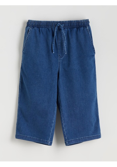 Lcw Jeans İndigo Rahat Kalıp Erkek Jean Şort