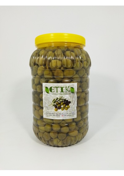 Etik Yerli Ürünler Gemlik Cinsi Kırma Tatlanmış Zeytin 3 KG