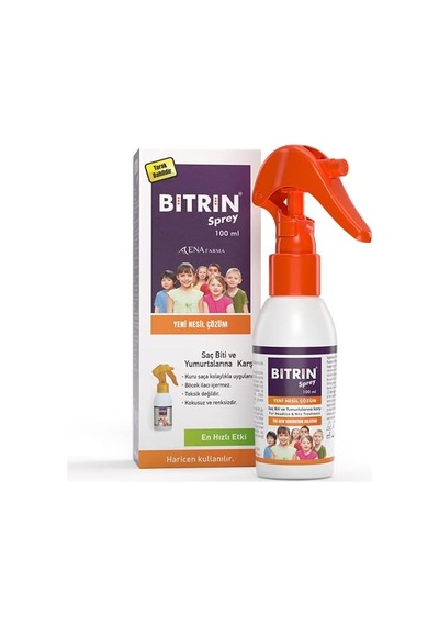 Bitrin Sprey 100 Ml Bit Ve Sirke İçin