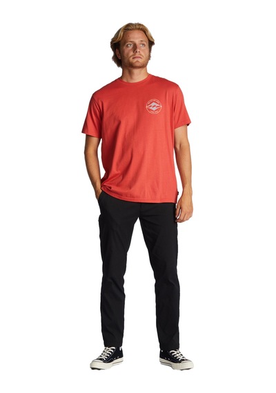 Billabong Rotor Diamond Erkek T-shirt Kiremit Turuncu
