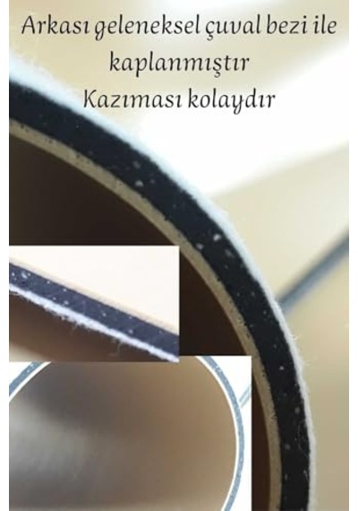 Linol Linol Muşamba Levha 2.5 Mm 35x50 Cm 1 Adet Gri Renklidir Gnsrkfaz3102