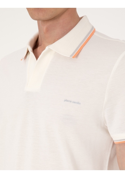 Pierre Cardin Erkek Ekru Tişört 50302625-vr019 Ekru