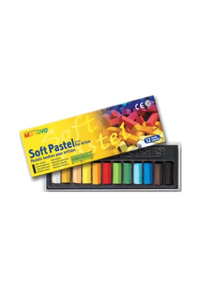 Mungyo Gallery Artists` Soft Pastel 12 Renk Yarım Boy