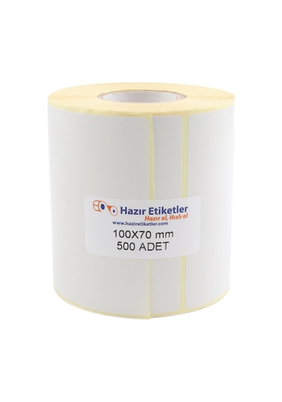 Eko Termal Rulo Etiket 100mm X 70mm 500 Adet
