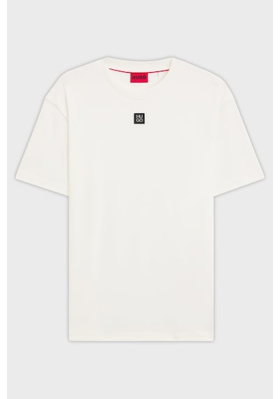 Hugo Erkek T Shirt 50505201 103 Beyaz Beyaz