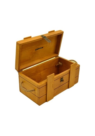 Ahşap Tipbox Kumbara 27x14cm Kişiselleştirilebilir Tasarım