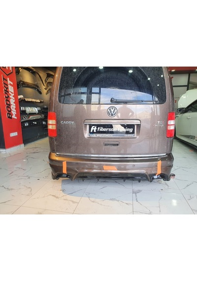 Vw Caddy( 2005....) Arka Tampon Eki -----fibersan Tuning
