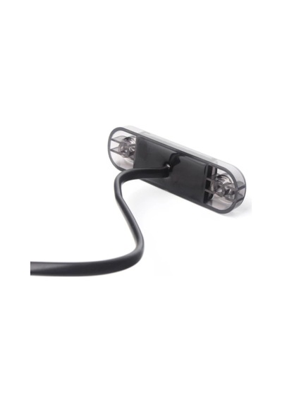 Ahmet Otomotiv 10 Adet Füme Dekoratif Yan Aydınlatma Led Lamba Beyaz 12volt-24volt