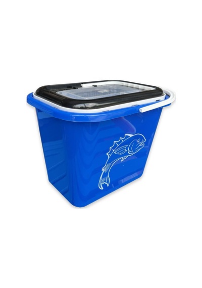 Fishack Süzgeçli Balıkçı Kovası 15 Lt Mavi Kod 179