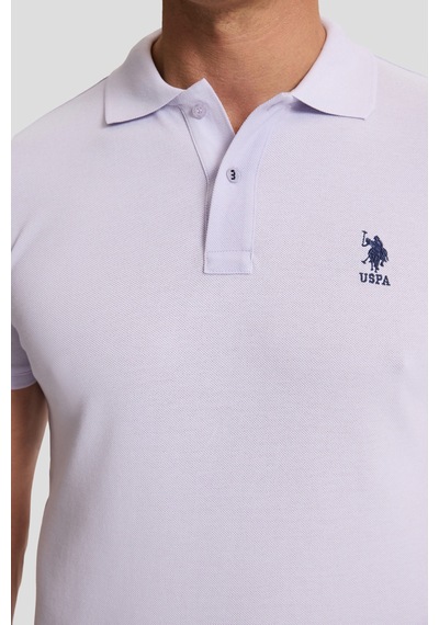 U.s. Polo Assn. Erkek Lila Tişört Basic 50322304-vr034