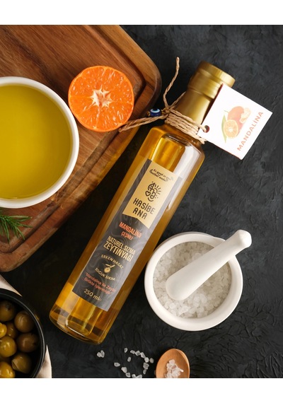 Havran Turunçlusu Mandalina Çeşnili Sızma Zeytinyağı - 250 Ml