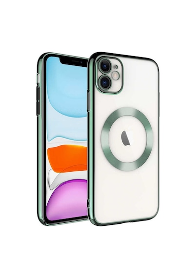 Apple Uyumlu iPhone 11 Kılıf Magsafe Kamera Koruma Hoparlör Filitreli Kapak