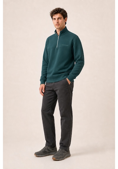 Redline Krivs Bisiklet Yaka Regular Fit Kışlık Sweatshirt Nefti