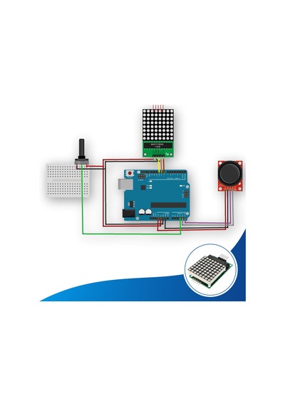 Arduino İle Uyumlu Yılan Oyunu Full Projesi - Demonte No:10