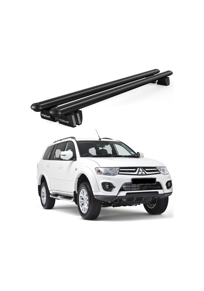 Pençe Mitsubishi Pajero 2009-2016 Uyumlu Siyah Ara Atkı 109cm Port Bagaj Tavan Barı