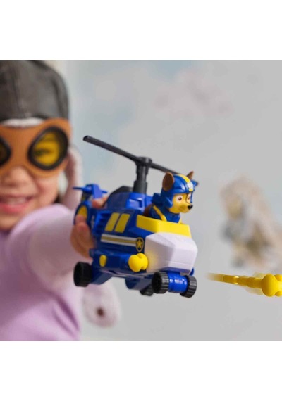 Paw Patrol Air Rescue Kurtarma Aracı Ve Karakter Figür Seti - Dönüşebilen Oyuncak Araç