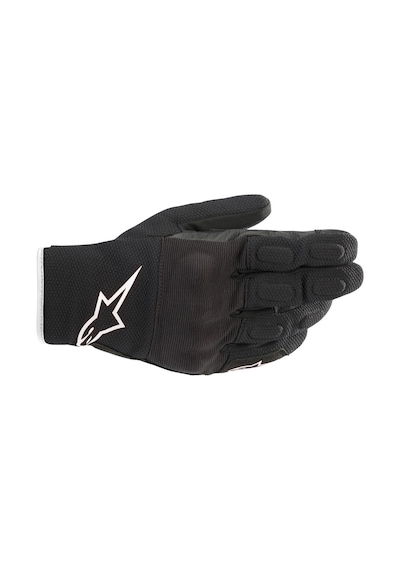 Alpinestars S-max Drystar Wp Korumalı Motosiklet Eldiveni Siyah Beyaz