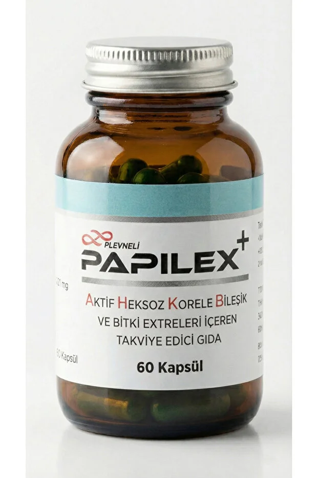 Papilex+ Ahcc Egcg Reishi Ve Bitki Ekstreleri İçeren Takviye Edici Gıda