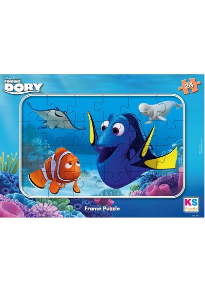 Ks Games Dory Puzzle Frame Puzzle 24 Parça Dr704