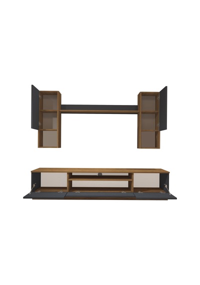 Decoraktiv Trio 5das Mdf Tv Ünitesi Tv Sehpası Pera - Antrasit