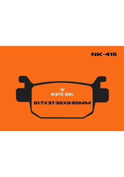Honda Forza 250 2009 North King Organik Arka Fren Balatası Nk415