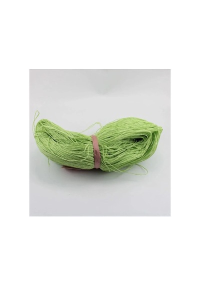 Ers Fıstık Yeşili Renk Çile Kağıt İp Çanta Ipi Supla Ipi No:40 - 550-600 Gr Diğer
