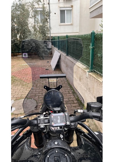 Royal Enfield Himalayan 450 Tur Cami 55cm Yükseklik Füme Ürün